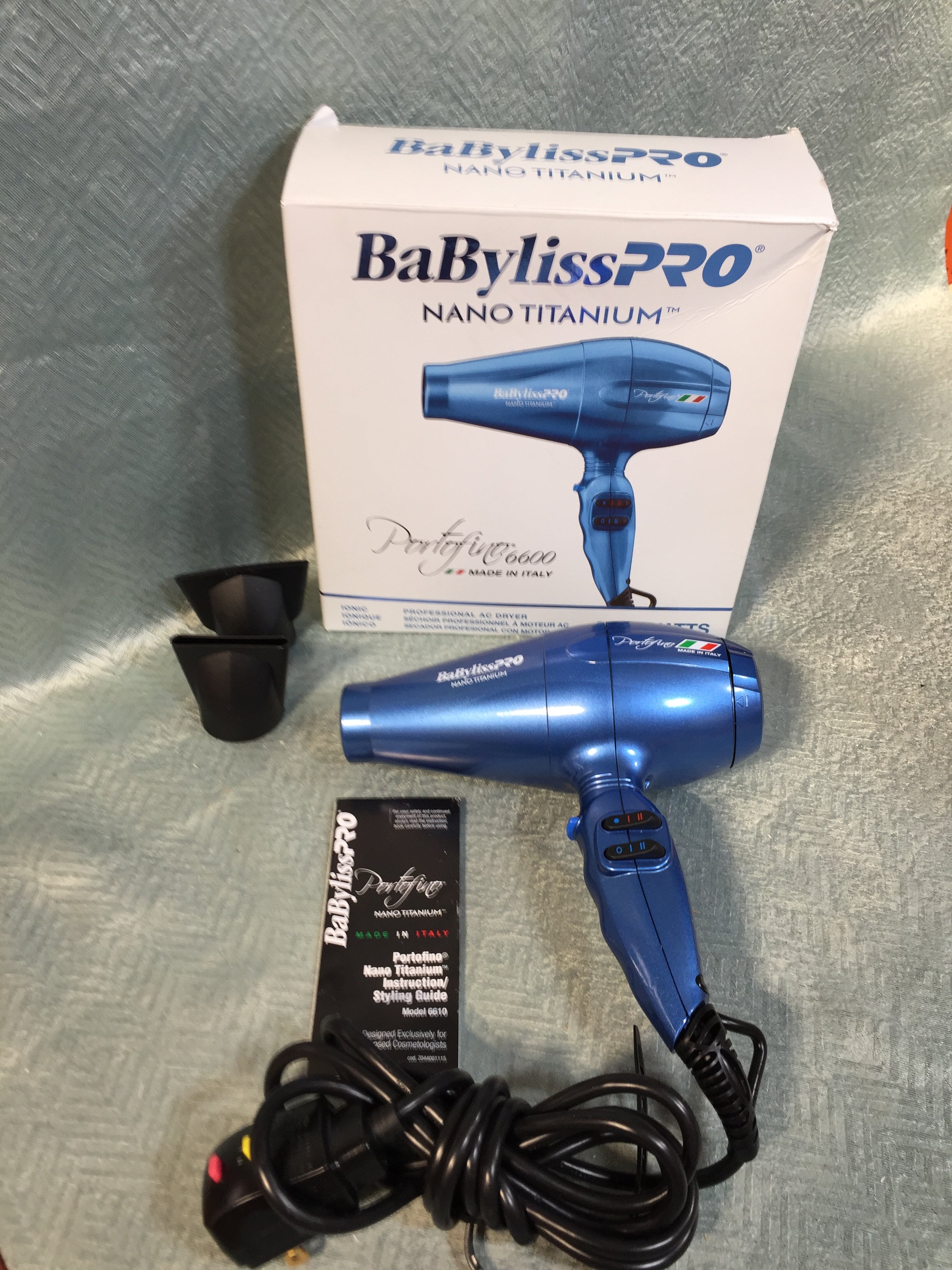 BaBylissPRO Nano Titanium Portofino (7578174357742)